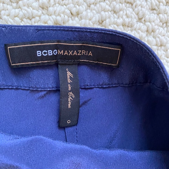 BCBG silk mini skirt - Picture 2 of 2